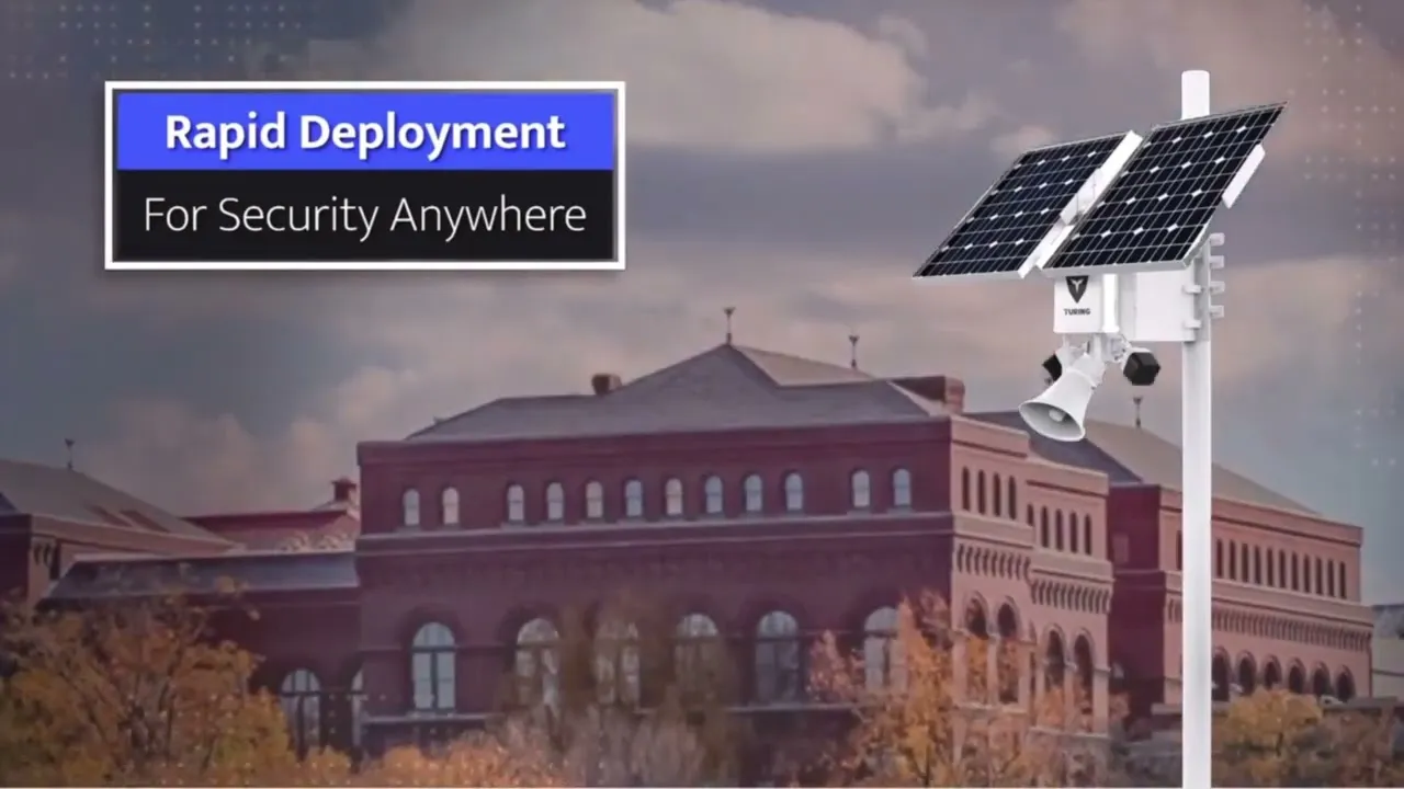 Solar-Shield solar-powered surveillance unit video thumbnail